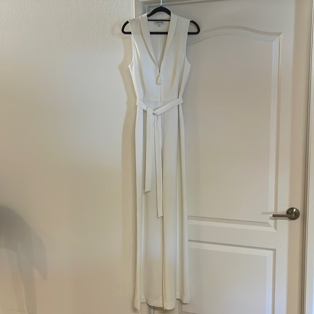 Elizabeth and James White Jumpsuit